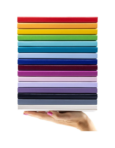 Cuaderno en Blanco PAPERAGE 160 Páginas Tapa Dura Negro