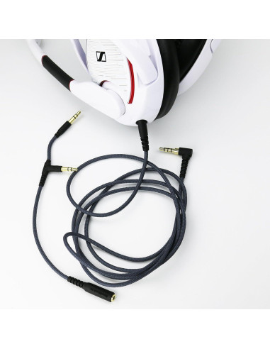 Cable de Audio NewFantasia 1.3m para Auriculares Sennheiser