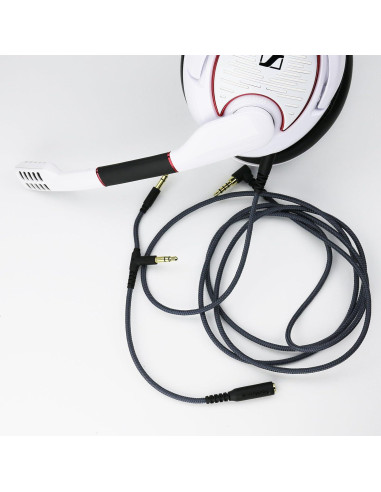 Cable de Audio NewFantasia 1.3m para Auriculares Sennheiser