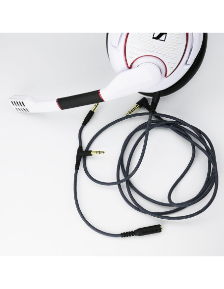 Cable de Audio NewFantasia 1.3m para Auriculares Sennheiser