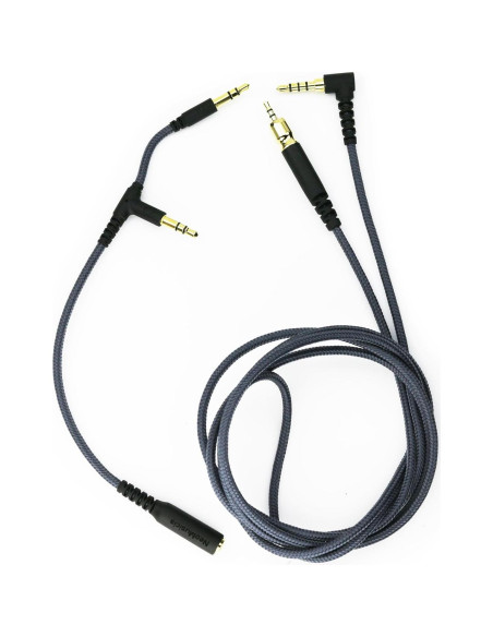 Cable de Audio NewFantasia 1.3m para Auriculares Sennheiser