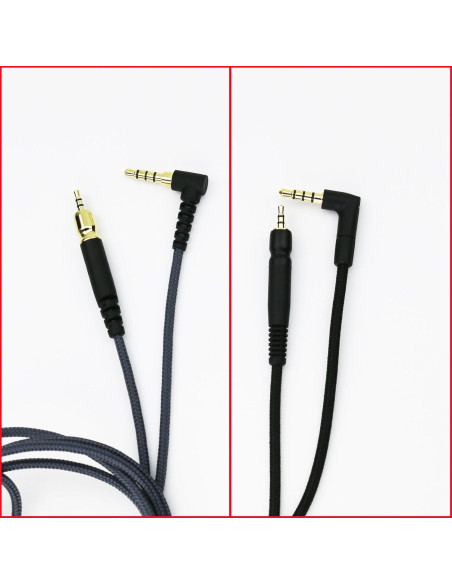 Cable de Audio NewFantasia 1.3m para Auriculares Sennheiser
