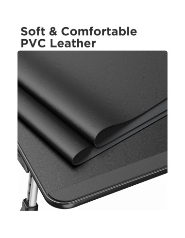Mesa de Cama SAIJI para Laptop Ajustable Plegable 60x63.5cm Negro