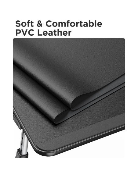 Mesa de Cama SAIJI para Laptop Ajustable Plegable 60x63.5cm Negro