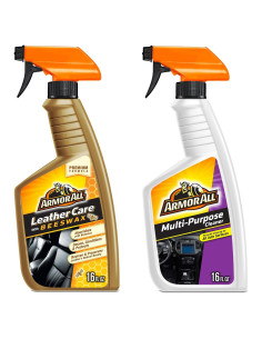 Limpiador de Cuero y Multiusos Armor All 2 x 473 ml