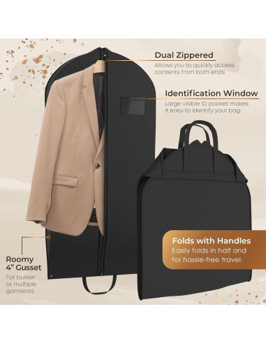 Bolsa de Ropa de Viaje Tus Bolsas 61x114cm Alta Resistencia