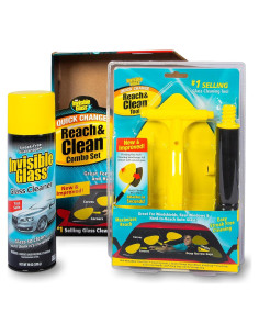Kit de Limpieza de Cristales Invisible Glass Reach & Clean