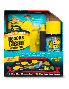 Kit de Limpieza de Cristales Invisible Glass Reach & Clean 2