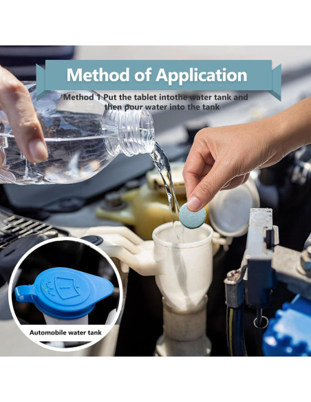 100 Tabletas Limpiaparabrisas Concentradas Apalie - 378.5L