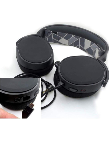 Cable de Audio Vcddom 2m para SteelSeries Arctis 3/5/7/Pro