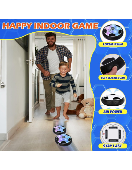 Juego de 2 Piezas de Juguetes de Fútbol Flotante Kaixiangda - Regalo para Niños 6 a 12 Años Juego de 2 Piezas de Juguetes de Fútbol Flotante Kaixiangda - Regalo para Niños 6 a 12 Años