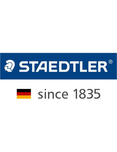 Regleta Staedtler 962 02-30 con Línea de Surco 30 cm