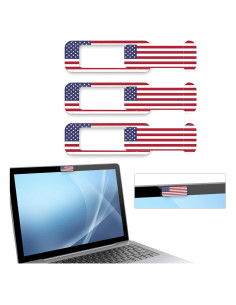 Cubierta de Webcam ZYAOTWQZ 3 Piezas Protección Privacidad