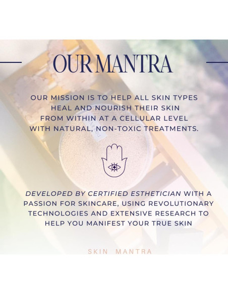 Barra de Jabón de Carbón Activado Skin Mantra 100g - Natural y Vegano