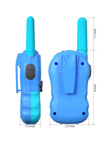 Walkie Talkies Recargables FOREDOM para Niños 3 Unidades