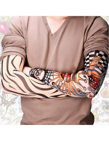 Juego de Mangas de Tatuajes Temporales Unisex Multicolor