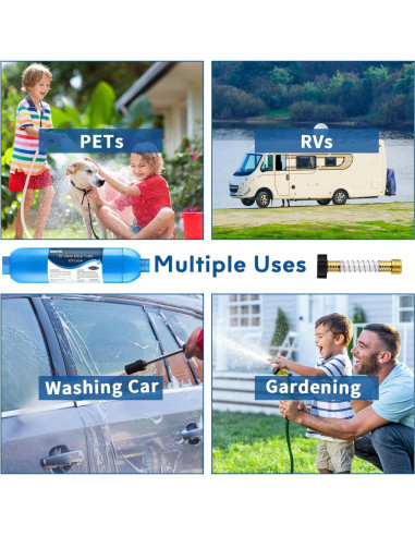 Filtro de Agua Inline Bringpure para RV, Paquete de 2, NSF 42/372