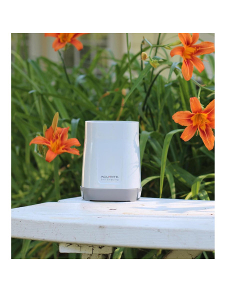 Medidor de Lluvia Inalámbrico AcuRite 02446M con Alarma y LCD