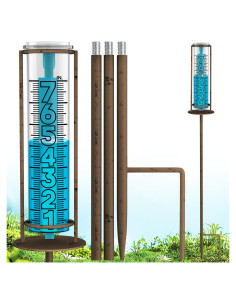 Pluviómetro Suggant Ajustable 86.36 cm con Números Grandes