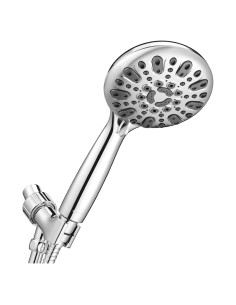 Cabezal de Ducha de Mano Couradric Cromo 6 Configuraciones 12.7 cm