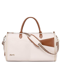 Bolsa de viaje 2 en 1 Joyrally para ropa y zapatos - Beige