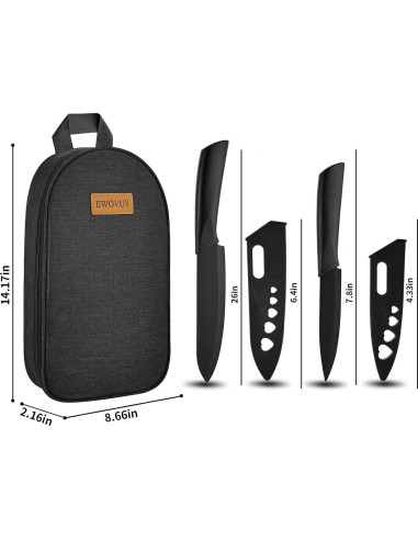 Juego de Utensilios de Cocina para Camping EWOVUV - 18 Piezas