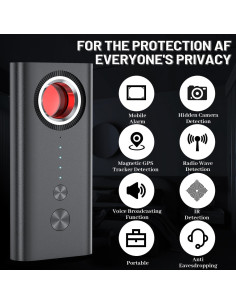 Detector de Cámaras Ocultas TANHUKEN T1 Inalámbrico 200mAh 2