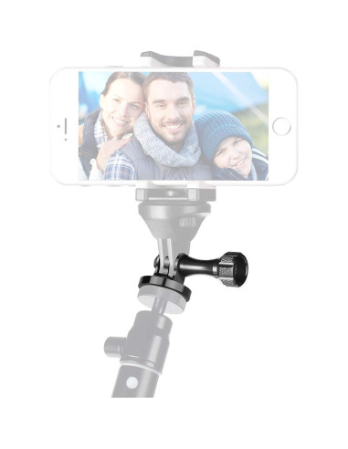 Adaptador de Montaje en Trípode ChromLives 1/4" para Cámaras de Acción