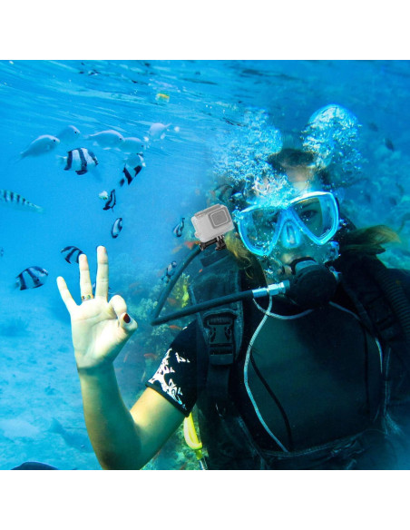 Adaptador de Montaje en Trípode ChromLives 1/4" para Cámaras de Acción