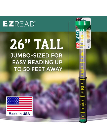 Medidor de Lluvia Headwind EZRead 66 cm Verde Profesional