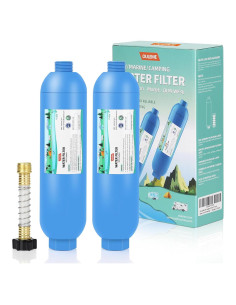Filtro de Agua Inline OULEME para RV y Jardín - 2 Unidades