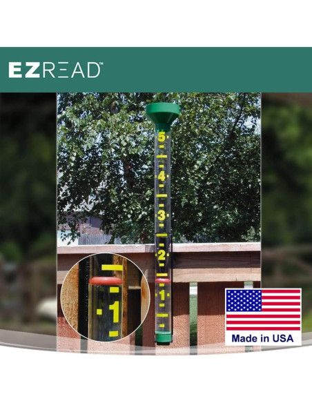 Medidor de Lluvia Headwind EZRead 66 cm Verde Profesional
