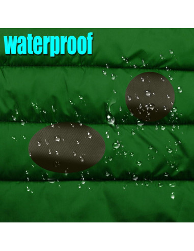 16 Parches de Reparación Autoadhesivos Pndeyo Nylon Verde