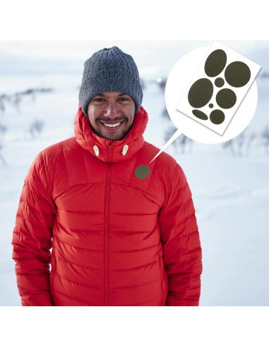 16 Parches de Reparación Autoadhesivos Pndeyo Nylon Verde