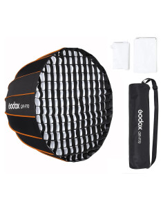 Softbox Parabólico Godox QR-P70 70cm con Difusor y Rejilla