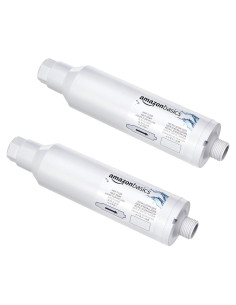 Filtro de Agua Inline Amazon Basics EWF-8056-2, Paquete de 2