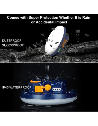 Lámpara de Camping Recargable 10000mAh Zm-8714 Luz Roja 3000LM