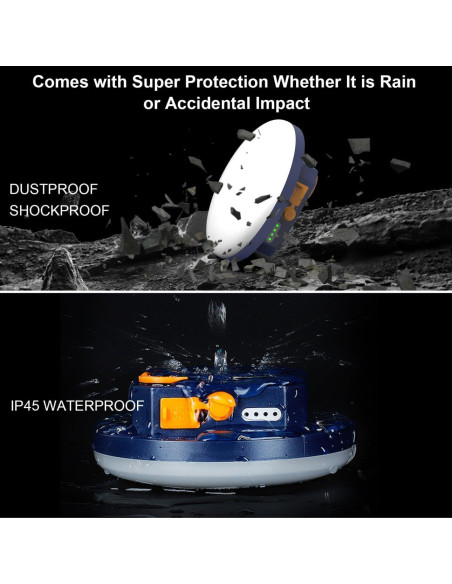 Lámpara de Camping Recargable 10000mAh Zm-8714 Luz Roja 3000LM