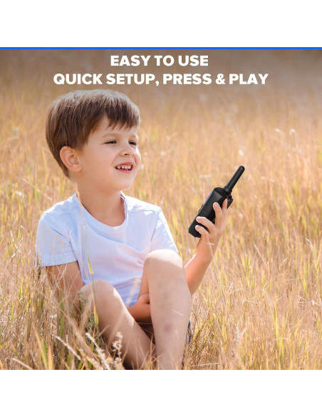 Walkie Talkies WisHouse M9 Recargables 4 Unidades 1.6 km