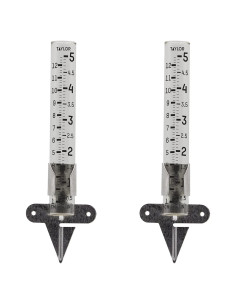 Medidor de Lluvia Taylor 2710N2 - Paquete de 2, 12.7 cm