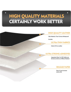 Parche de Reparación de Cuero SOTISI 7.62x152.4 cm Autoadhesivo 2