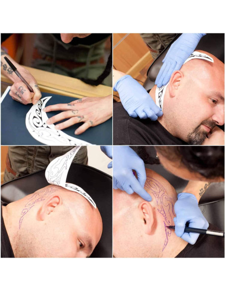 100 Hojas Papel de Transferencia de Tatuaje Audab 21x30 cm