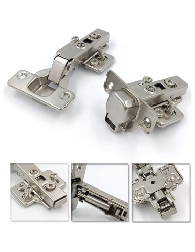Bisagra de Cierre Suave LOOTICH 35mm Paquete de 8 Automática