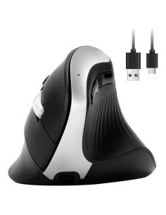 Ratón Ergonómico Inalámbrico CITLLA B310 RGB Recargable