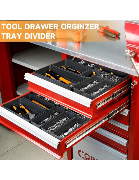 Bandeja Organizadora de Herramientas FLYVOLE 24 PCS