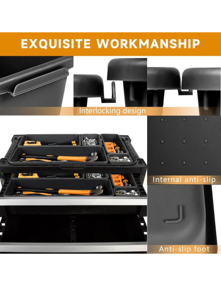 Bandeja Organizadora de Herramientas FLYVOLE 24 PCS