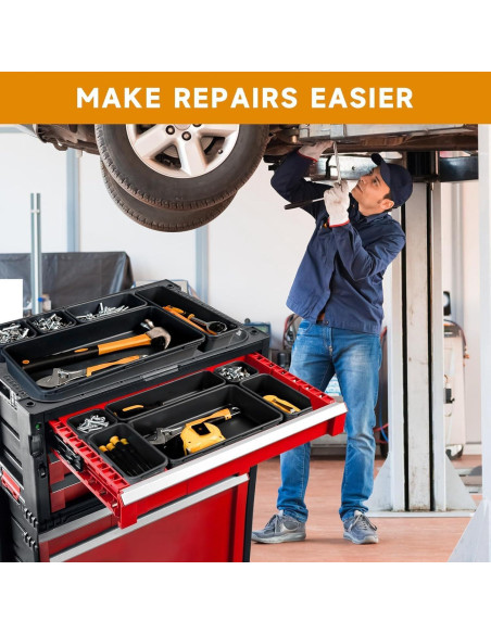 Bandeja Organizadora de Herramientas FLYVOLE 24 PCS