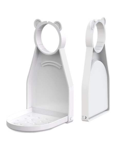 Soporte para Tazas de Detergente WitMonkey - 2 Piezas, Blanco