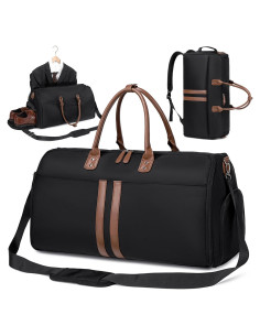 Bolsa de Ropa Myhozee 3 en 1 Plegable para Viaje Negro