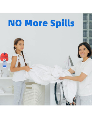 Soporte para Tazas de Detergente WitMonkey - 2 Piezas, Blanco